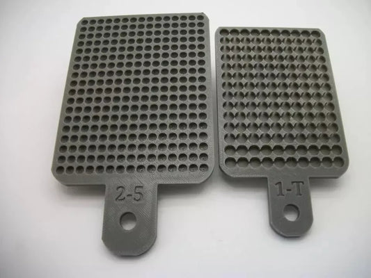 2 X SHOT COUNTING TRAYS FOR LARGE STEEL SHOT (WILDFOWLING AND GOOSE LOADS)